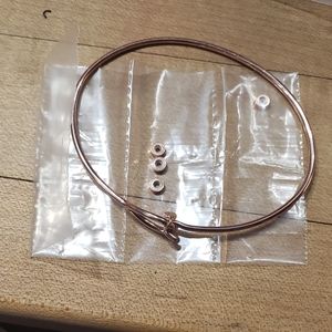 Origami owl rose gold core bracelet